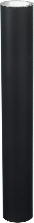 651 Vinyl Roll – Permanent Matte Black Adhesive Vinyl for Crafting, Stickers & Decals (12" x 10ft)