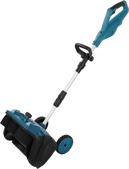 Cordless Snow Shovel, 20ft Throwing Distance Plows 300lbs per Min Portable Electiric Snow Shovel with Wheels