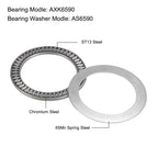 uxcell AXK6590 Thrust Needle Roller Bearings with Washers 65mm Bore 90mm OD