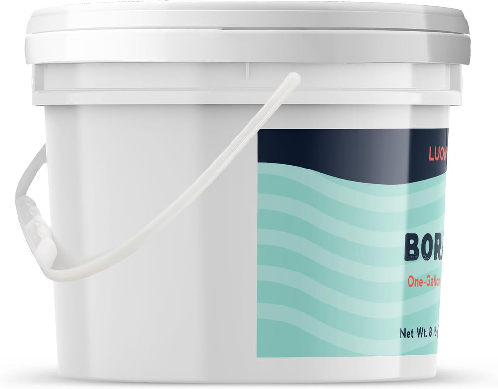 Borax, 1 Gallon Bucket, Multipurpose Cleaner, Laundry Additive, 8 LB