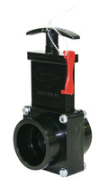 Valterra 7101X ABS Gate Valve, Clear, 1-1/2" Slip w/Gate Keeper
