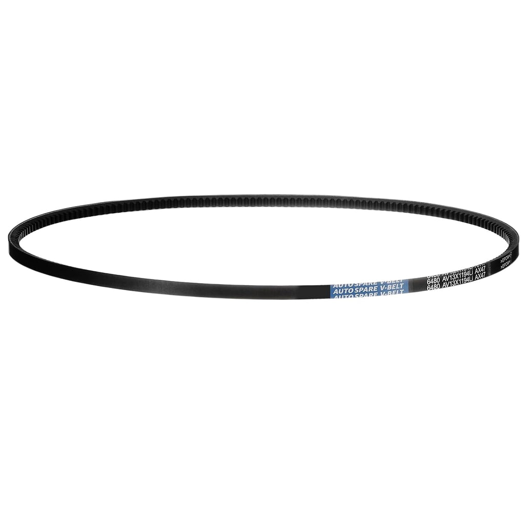 AX47 Belt, Raw Edge Cogged Industrial Rubber EPDM V-Belt, Pack of 1