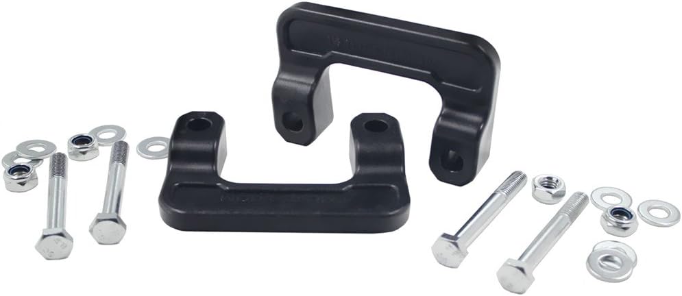 2" Leveling Kit replace 1307 Compatible with Chevy 1500 Ava-lanche 1500 2007-2013 Sil-verado/Sie-rra 1500 2007-2018 2WD/4WD Yu-kon XL/Su-burban1500 2007-2020 2WD/4WD Ta-hoe 2WD 4WD 2007-2021