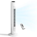 32" Bladeless Tower Fan, White
