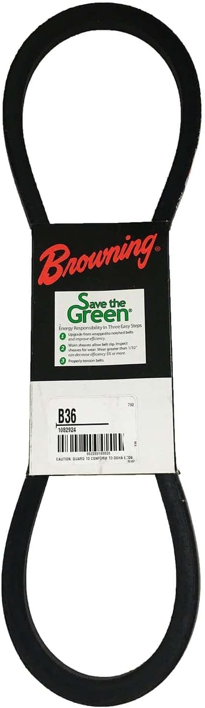 Browning B36 V-Belt 39Inch Length 21/32" Top Width