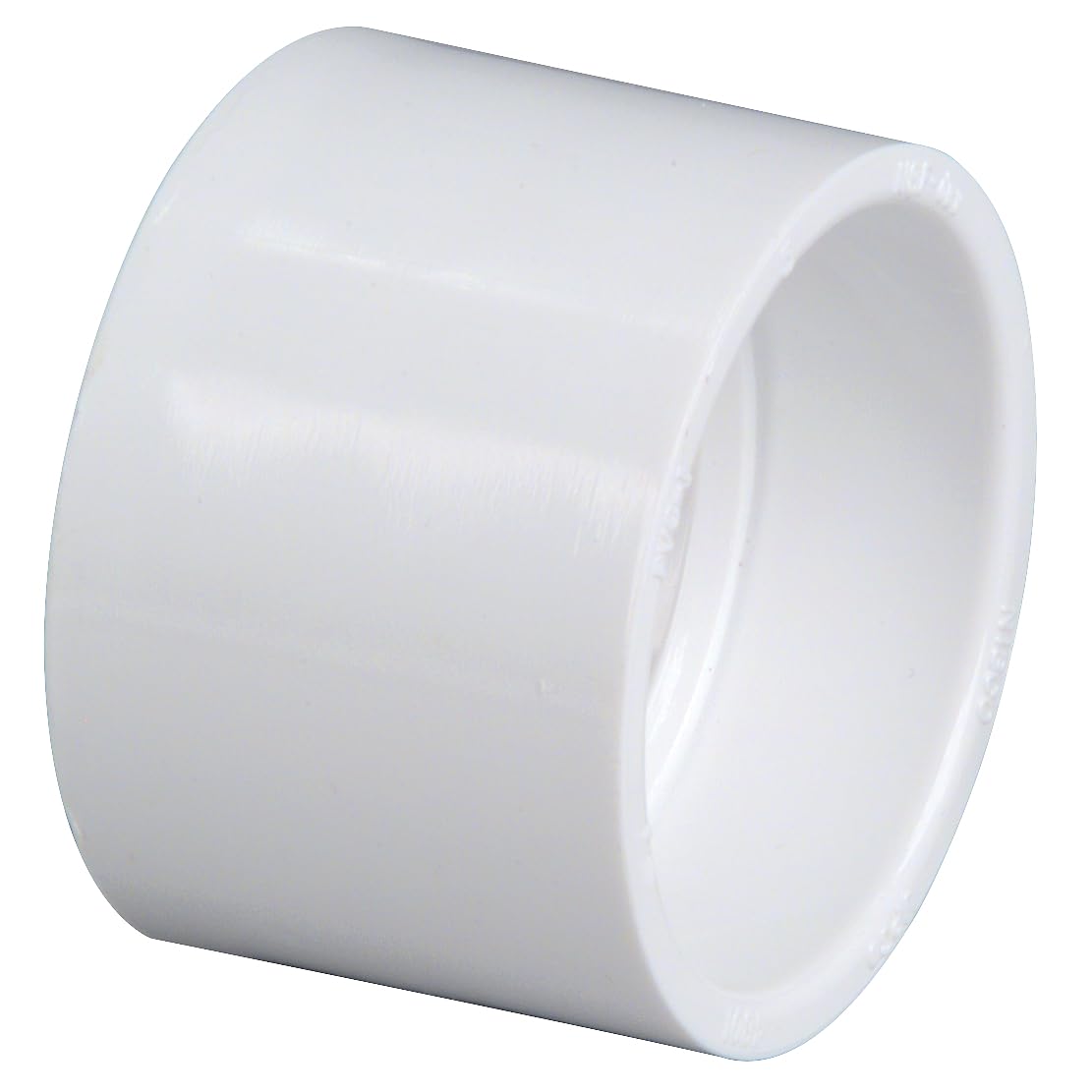 NIBCO Fig No 4801, 10 in. PVC DWV Coupling Hub, Solvent Weld