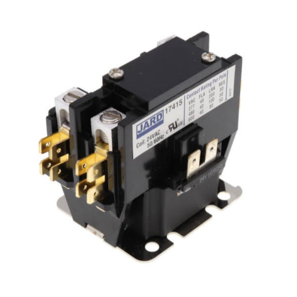 Mars 17415 Contactor MARS 2 W/LUGS 40A 1 1/2P 24V
