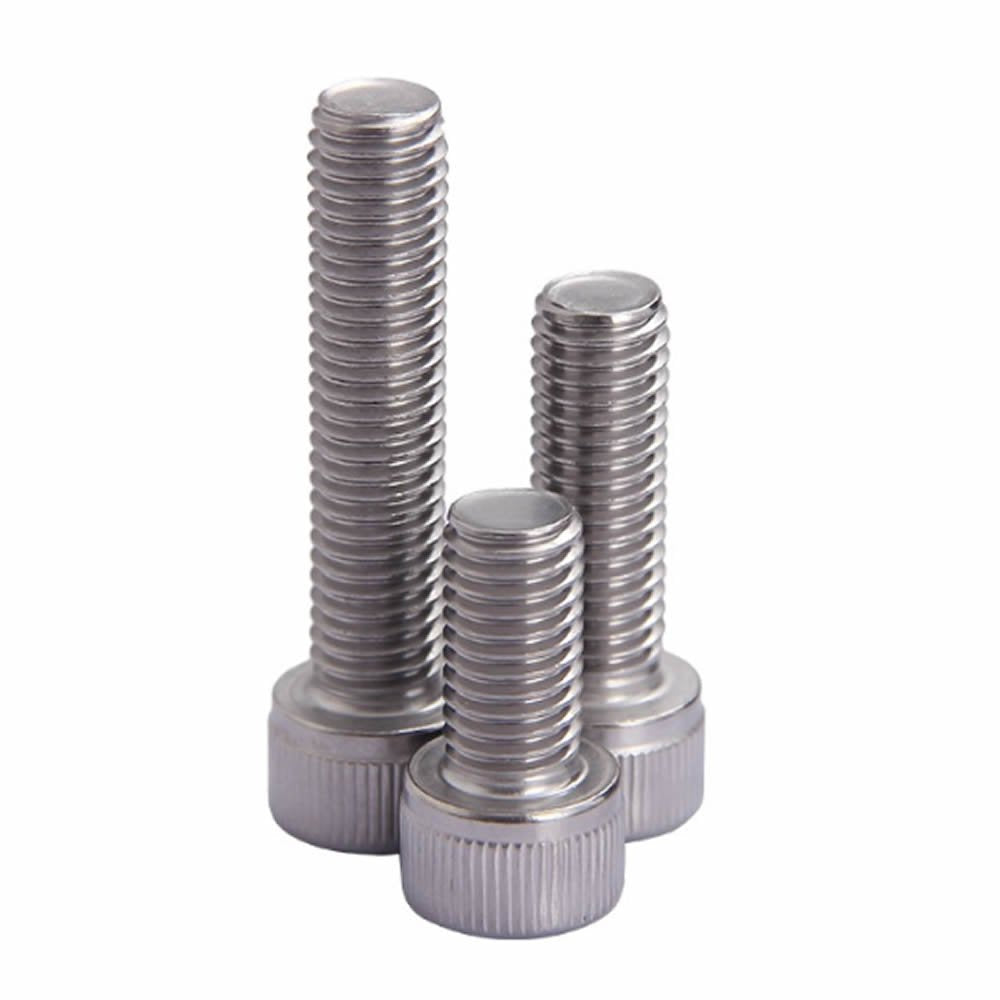 Junter 10pcs M8-1.0 x 20mm Fine Thread Metric Hex Socket Head Cap Screws