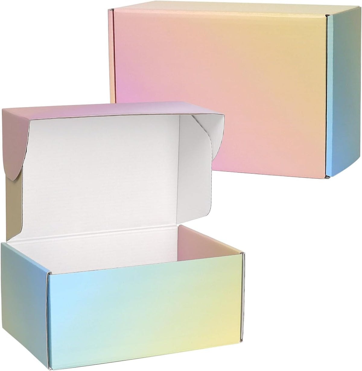 Shipping Boxes for Packaging, 9x6x4 Inches Corrugated Cardboard Boxes, Medium Mailing Boxes for Small Business (15