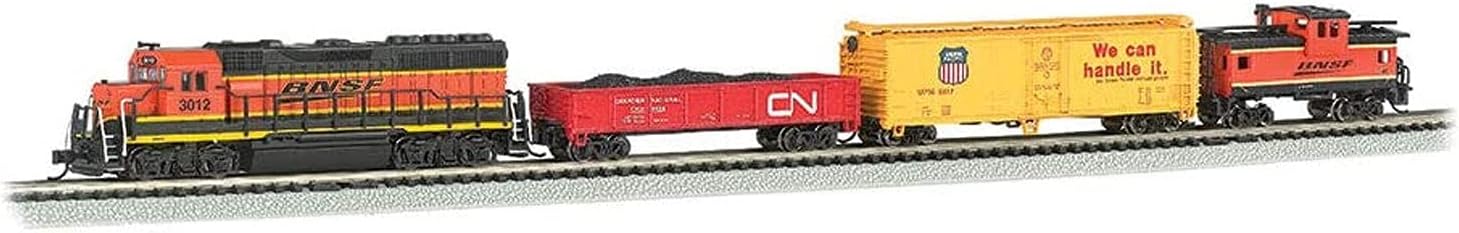 Trains Roaring Rails DCC Ready to Run Electric Train Set N Scale