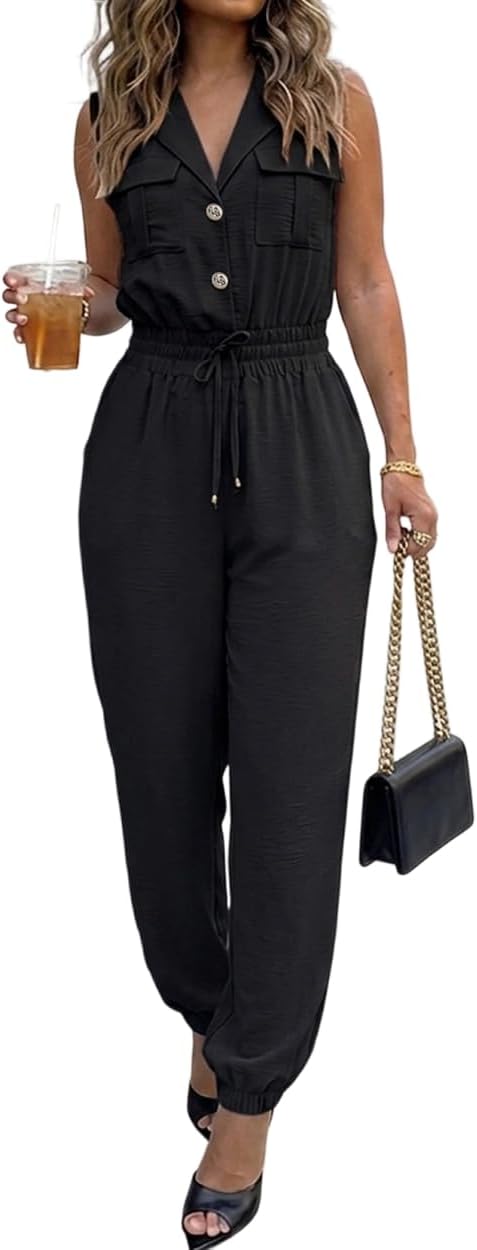 Womens One Piece Cargo 2026 Casual Jumpsuit Outfit