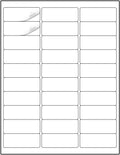 Address Labels 1" x 2-5/8" 900 Labels Sticker Paper for Laser/Ink Jet Printer Mailing Labels 8.5"×11" White 30 per Sheet