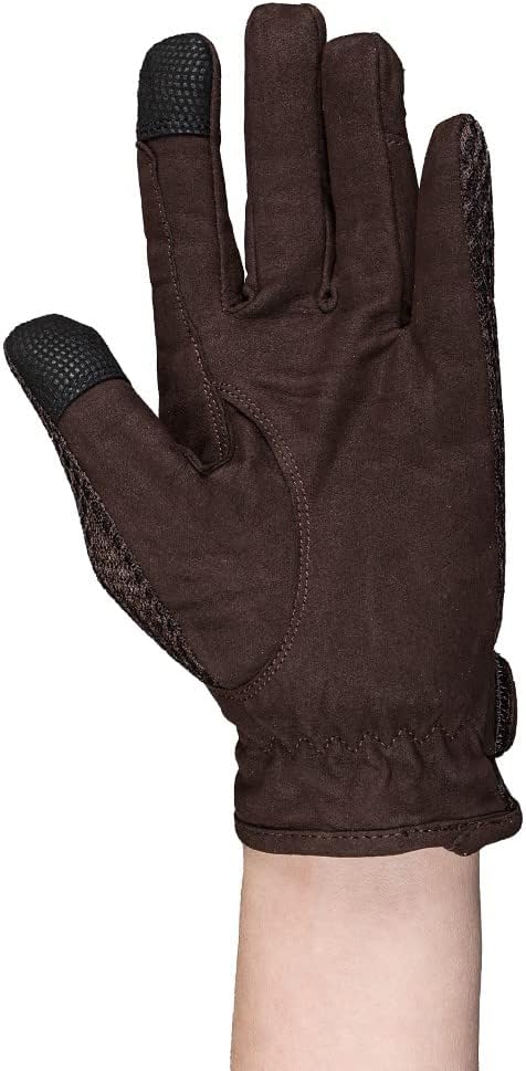 Ladies Double Up Air Mesh Half Chap and Glove Set