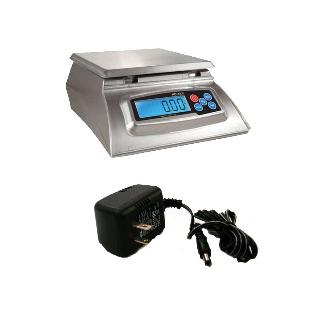 KD-8000 Digital Food Scale (Silver)