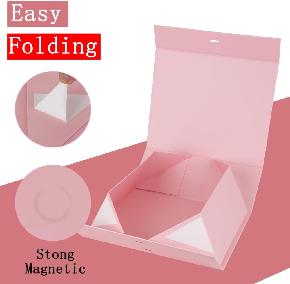 Pink Extra Large Gift Box 19x16x6 Inch Extra Large Gift Boxes with Lids
