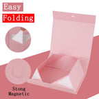 Pink Extra Large Gift Box 19x16x6 Inch Jumbo Box, 3 Pack