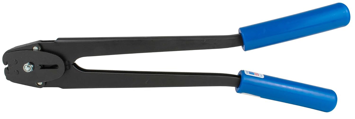 Premium Double-Notch Steel Strapping Front Action Sealer - Metal Banding Crimper - EP-1800 - Made in USA (5/8")