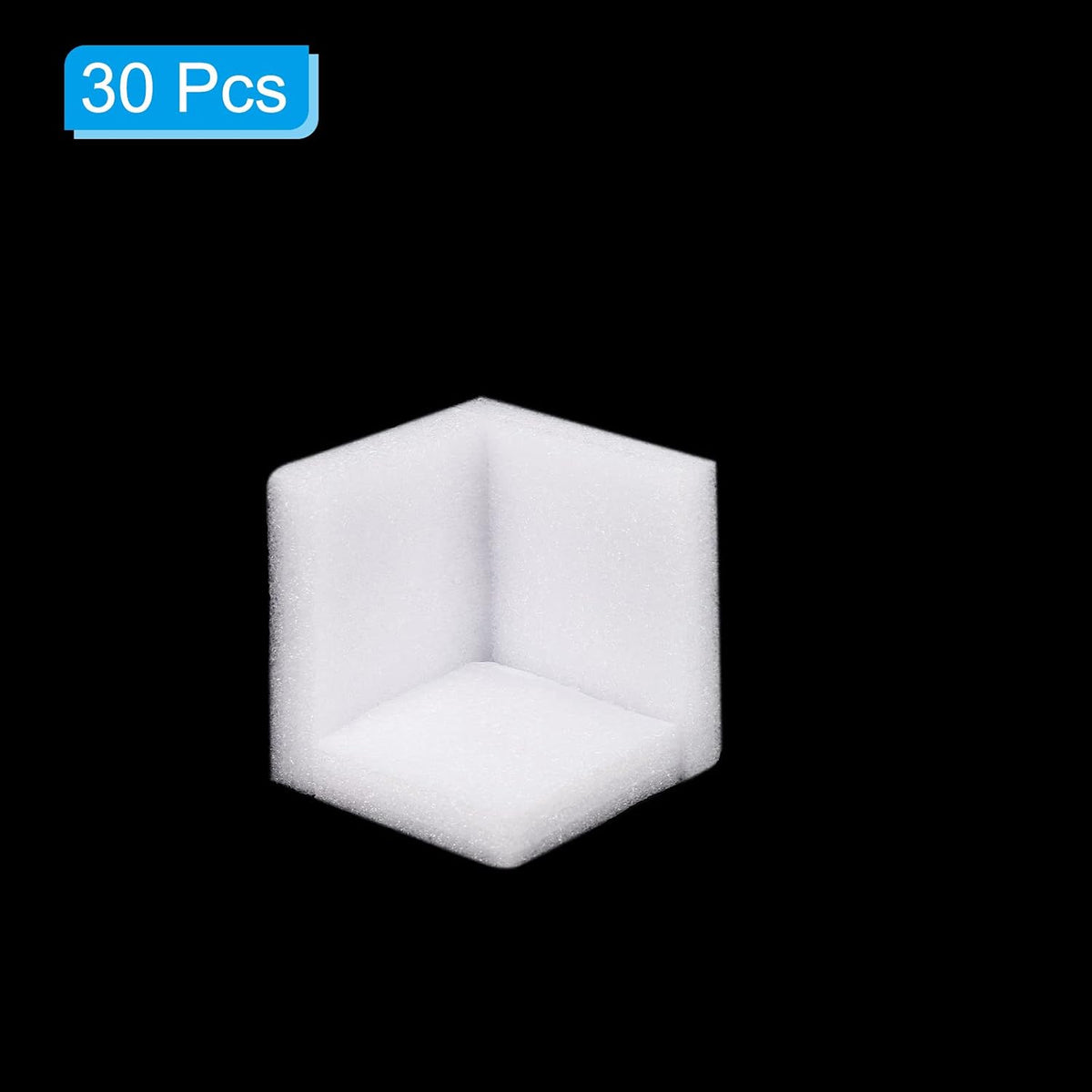 Foam Corner Protector 3.1x3.1x3.1 Inch Polyethylene Edges Guard for Moving Packing Pack of 30