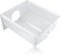 PartsBroz Ice Bucket for Whirlpool ED5FVGXWS07 Freezer Tray for Ice Maker Bin Replacement Refrigerator Ice Cube Container