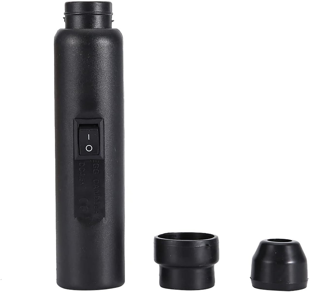 Egg Candler Tester,Cool Led Light Dual Power Egg Candler Tester Mains or Battery Powered (Egg Lighter+Battery Box)