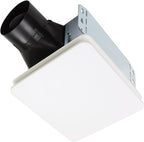 Broan-NuTone Bathroom Exhaust Fan – Easy Retrofit Without Attic Access, Ultra Quiet 0.9 Sones, Effective Ventilation at 60 CFM ENERGY STAR Certified Moisture and Odor Control