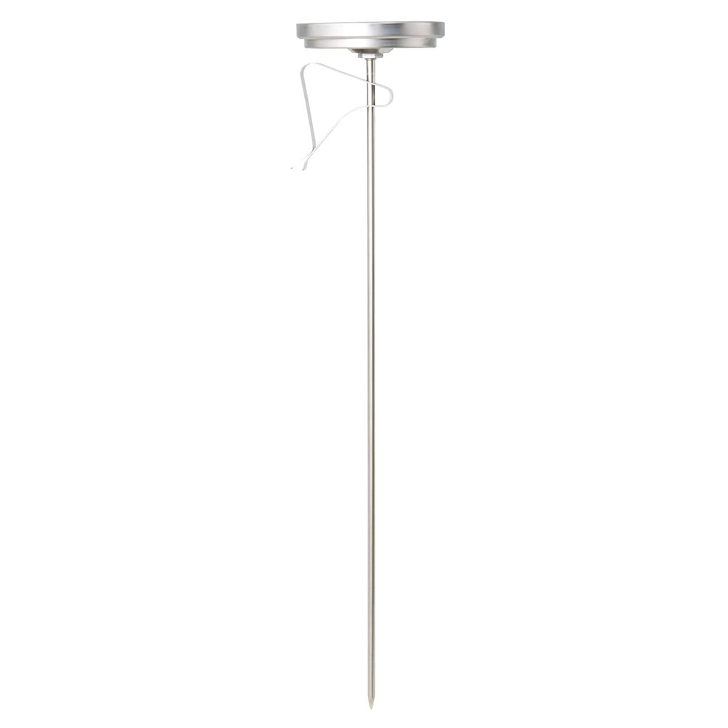 AHC2 Stainless Steel Deep Frying and Candy Thermometer with Pot Clip, 12-Inch Probe with Candy Temperature Zones, NSF