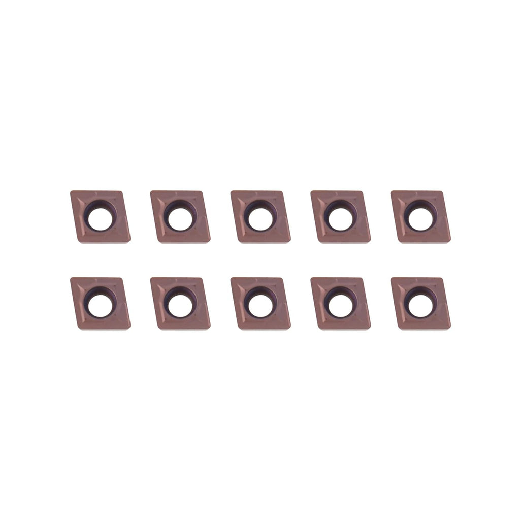 10Pcs CCMT21.51 CCMT060204 Carbide Turning Inserts