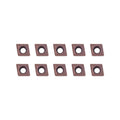 10Pcs CCMT21.51 CCMT060204 Carbide Turning Inserts