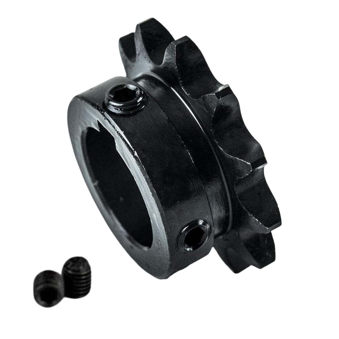 #40 Roller Chain Sprocket B Type 1" Bore Hardened 12 Tooth - 40BS12H-1"