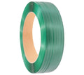 3/4" x 0.040" x 3000' Heavy Duty Polyester (PET) Packaging Strapping Roll - Green 16"x6" Core Size Hand Grade - 1800