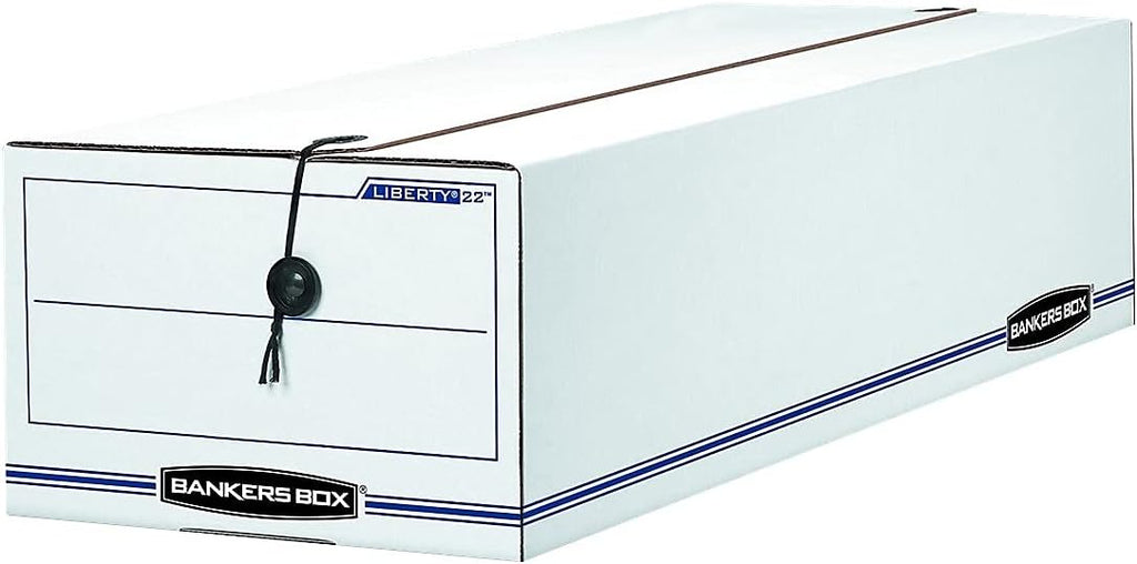 12-Pack String & Button Check Box, 9-1/2" x 23-1/4" x 6"