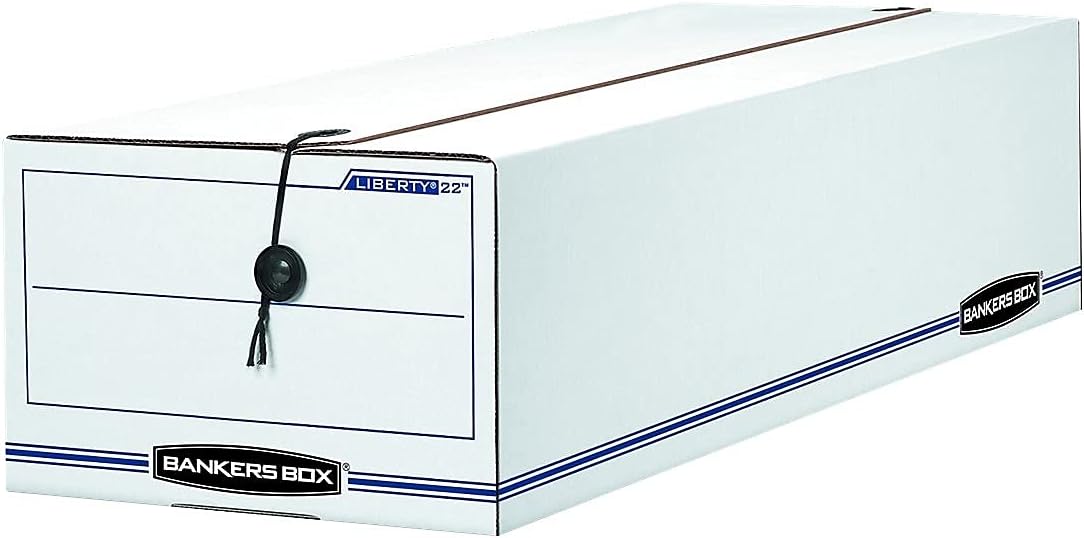12-Pack String & Button Check Box, 9-1/2" x 23-1/4" x 6"
