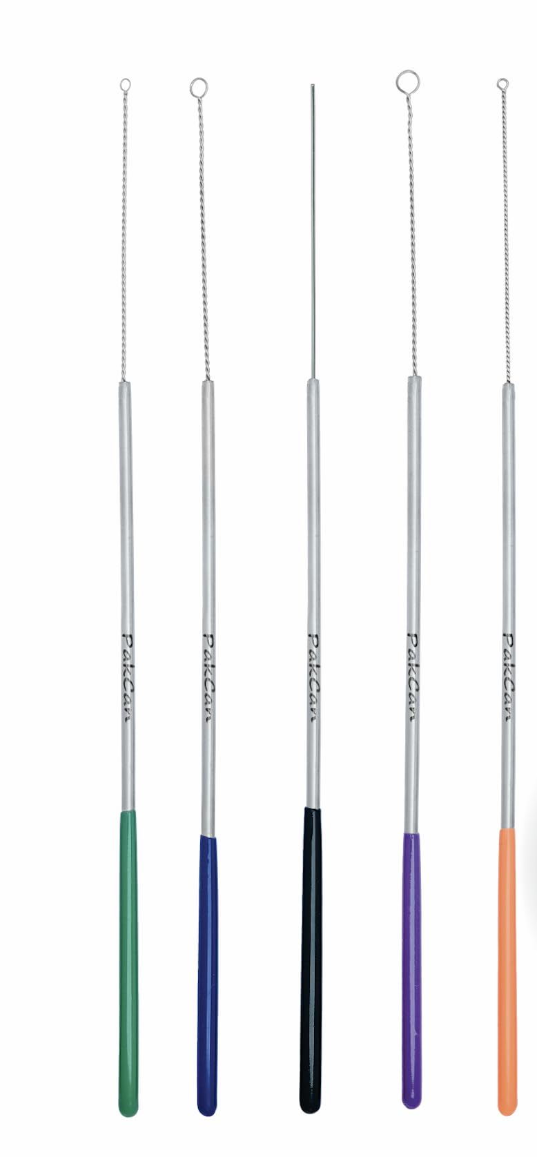 Reusable Inoculating Loops Set - Cell Streaking Tools Perfect for Bacteria Cell Tissue Culture (5 Pack)