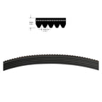 1 piece Breadmaker Drive Belt for Panasonic SD207 SD253 SD257 V-belt Replacement ADF01R140 Bread Machine Part