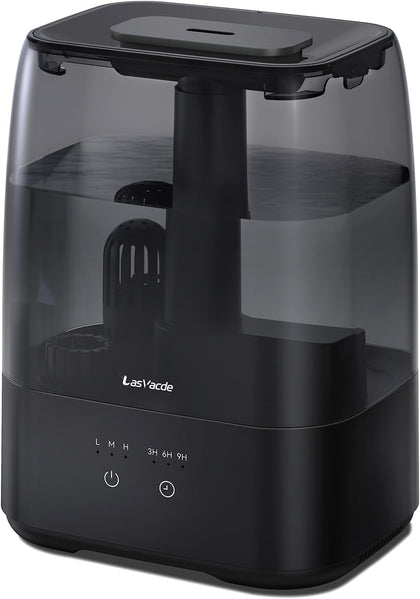 Top Fill Humidifiers for Bedroom, 4.0L Tank Cool Mist Humidifiers for Large Room, 30H Runtime, 28dB Quiet Ultrasonic