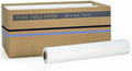 12/Rolls 21" x 125' Medical Exam Table Paper Crepe, White Large Barrier Protection - Latex Free