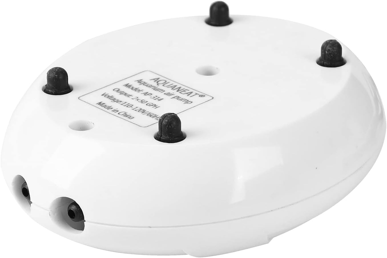 Aquarium Air Pump, 60 Gallon Fish Tank Air Pump, Fish Bubbler, Hydroponic Oxygen Aerator, with Airline Tubing, Stone