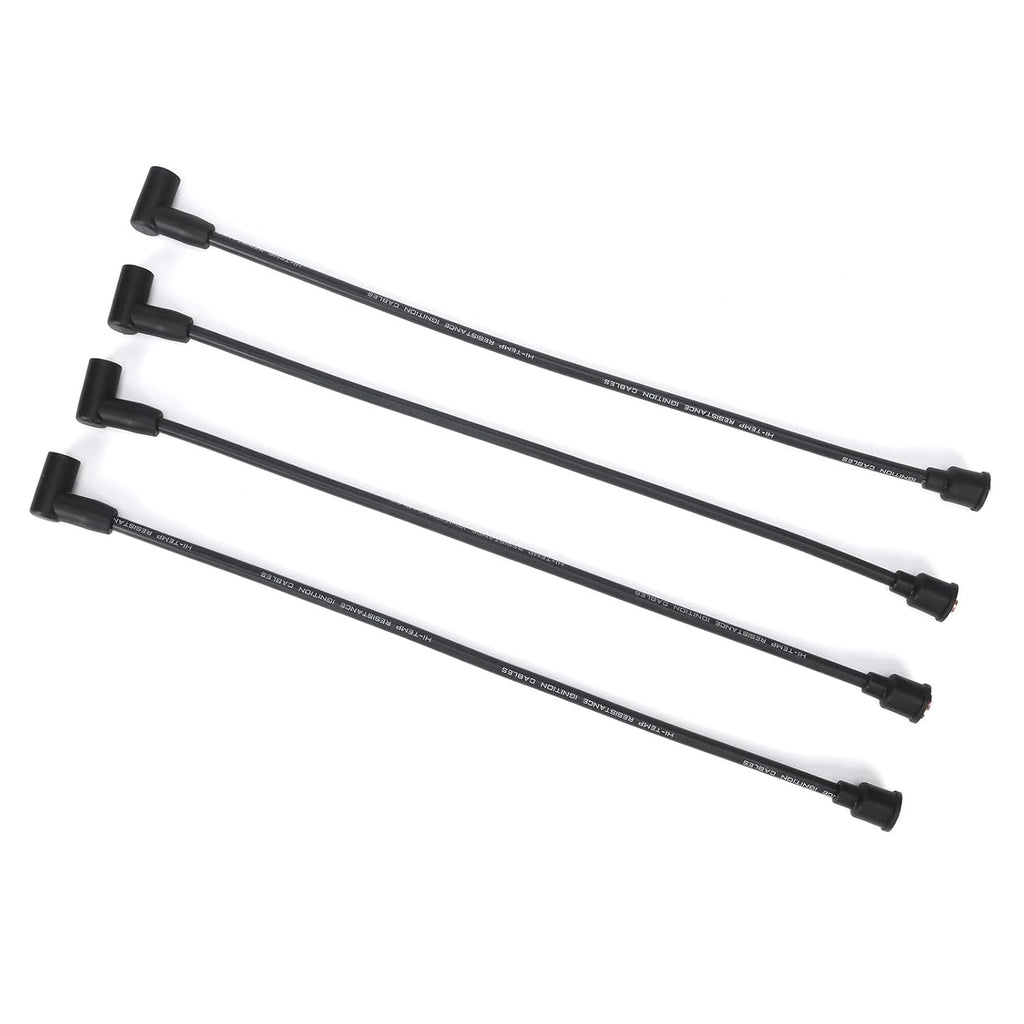 Spark Plug Cable Set for Mercury Marine 4-Cyl Outboard 100-125HP, 4Pcs