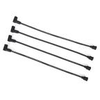 Spark Plug Cable Set for Mercury Marine 4-Cyl Outboard 100-125HP, 4Pcs