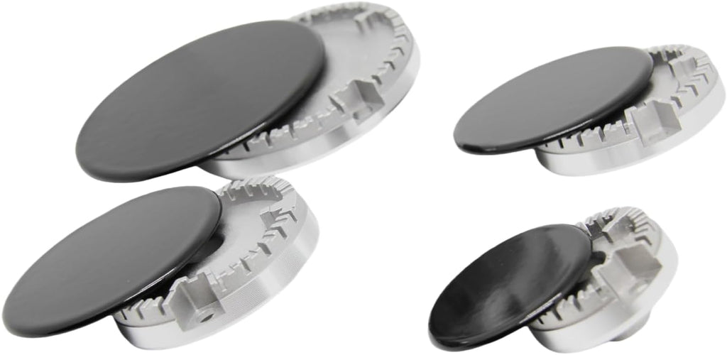 8PCS Upgrade Cooker Hat Set, Hob Burner Crown Flame Cap，Compatible with SABAF