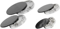 8PCS Upgrade Cooker Hat Set, Hob Burner Crown Flame Cap，Compatible with SABAF