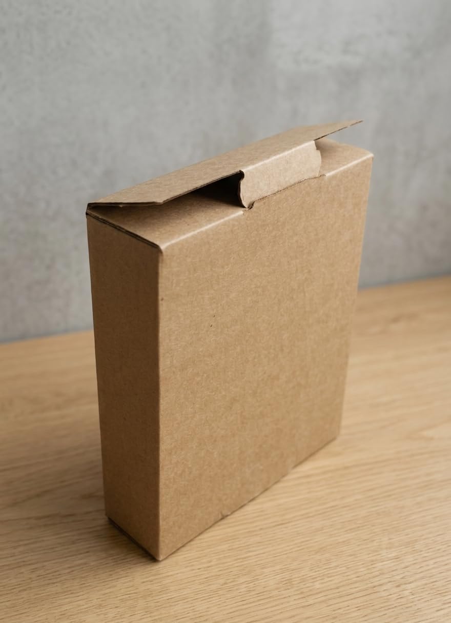 12x10x3 Inches Tapeless Shipping Boxes Pack of 50 - Self-Locking Small Corrugated Cardboard Mailer Boxes for Business