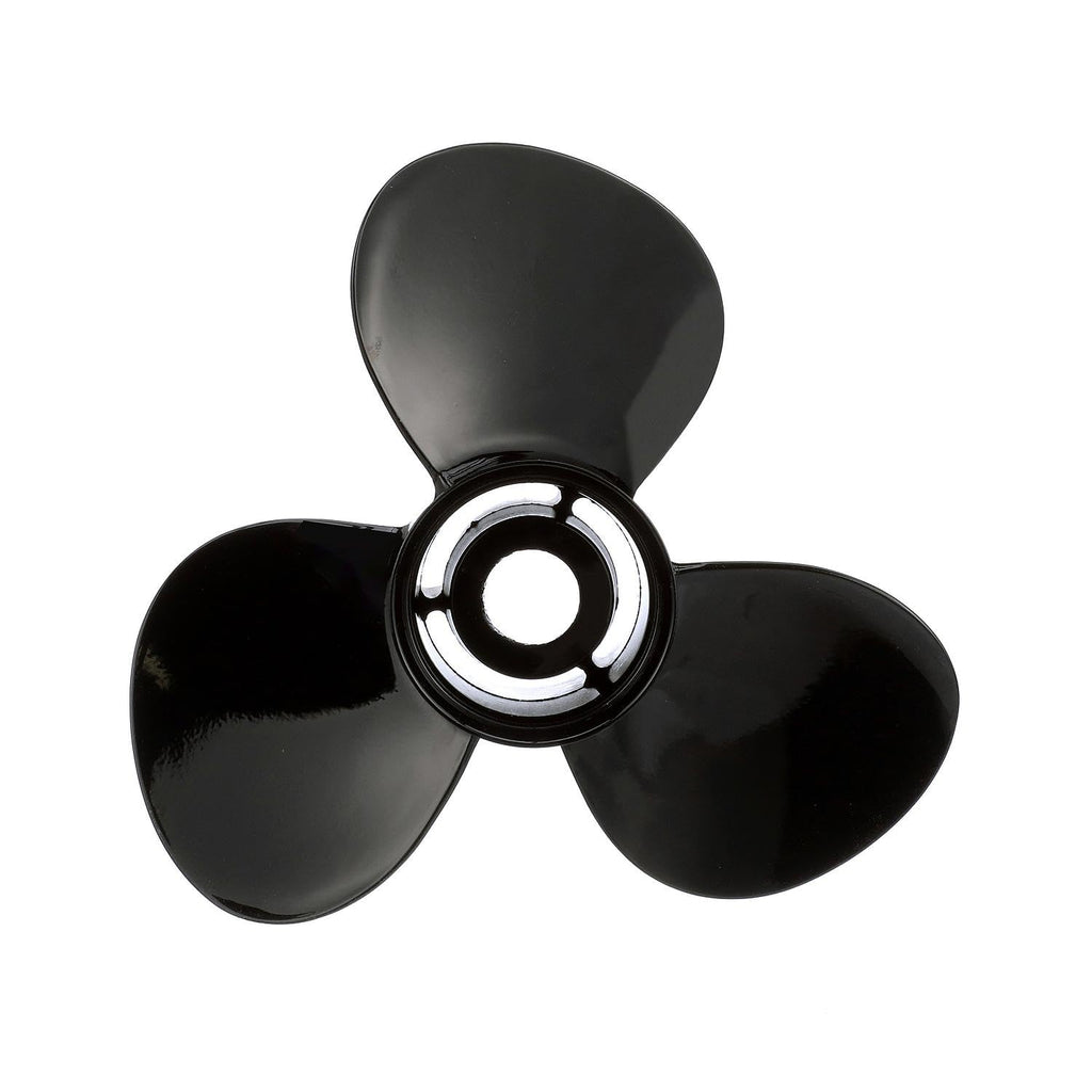 Quicksilver Black Diamond 3-Blade Aluminum Propeller, 12.7 dia x 21 pitch, Right Hand