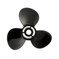 Quicksilver Black Diamond 3-Blade Aluminum Propeller, 12.7 dia x 21 pitch, Right Hand