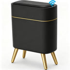 Bathroom Trash Can Automatic Touchless - Modern Smart Trash Bin