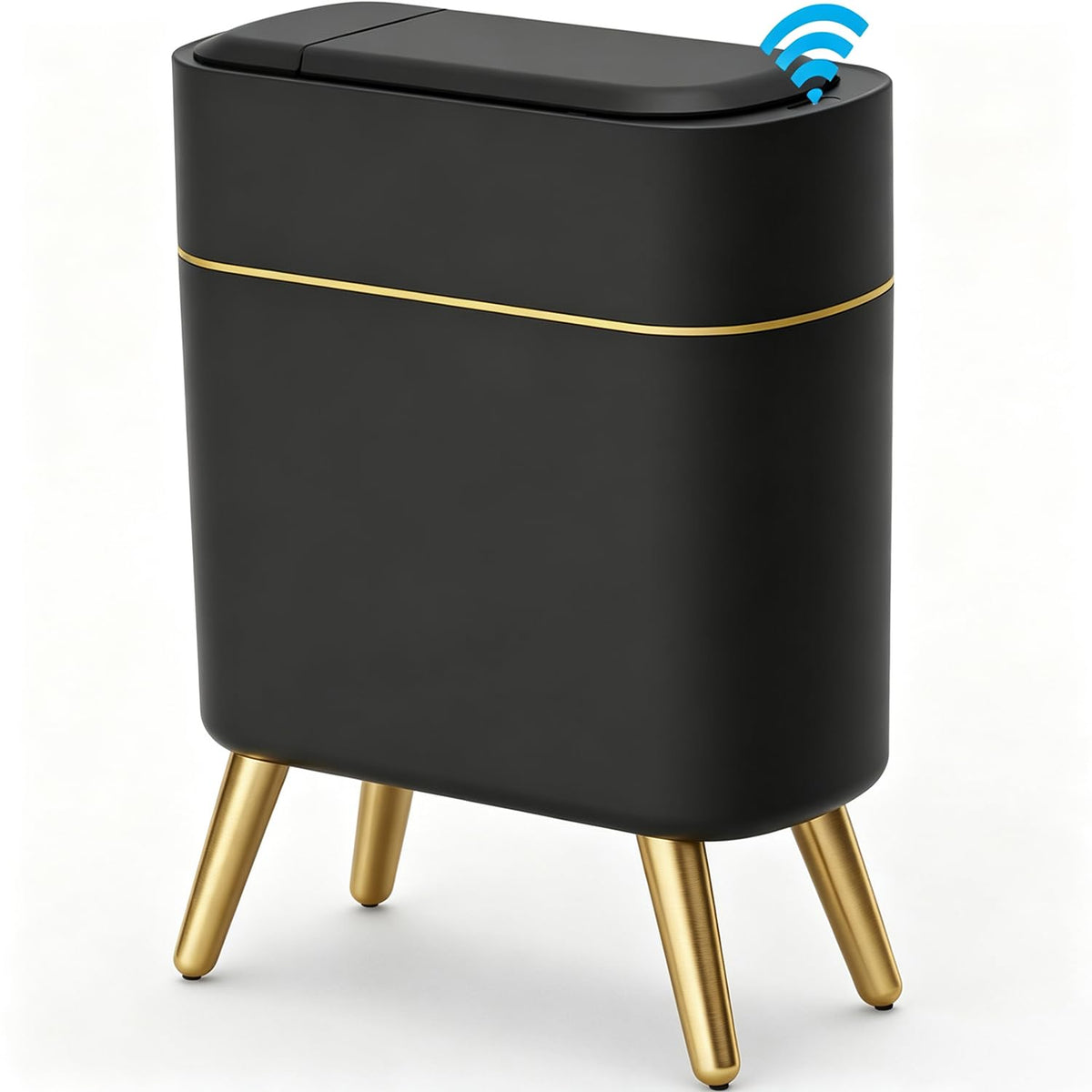 Bathroom Trash Can Automatic Touchless - Modern Smart Trash Bin