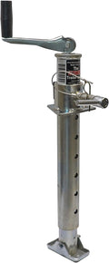 – USA-Owned – Fastest Jack on The Market – 2000lb No-Crank Tongue Jack for Boat, RV & Utility Trailers