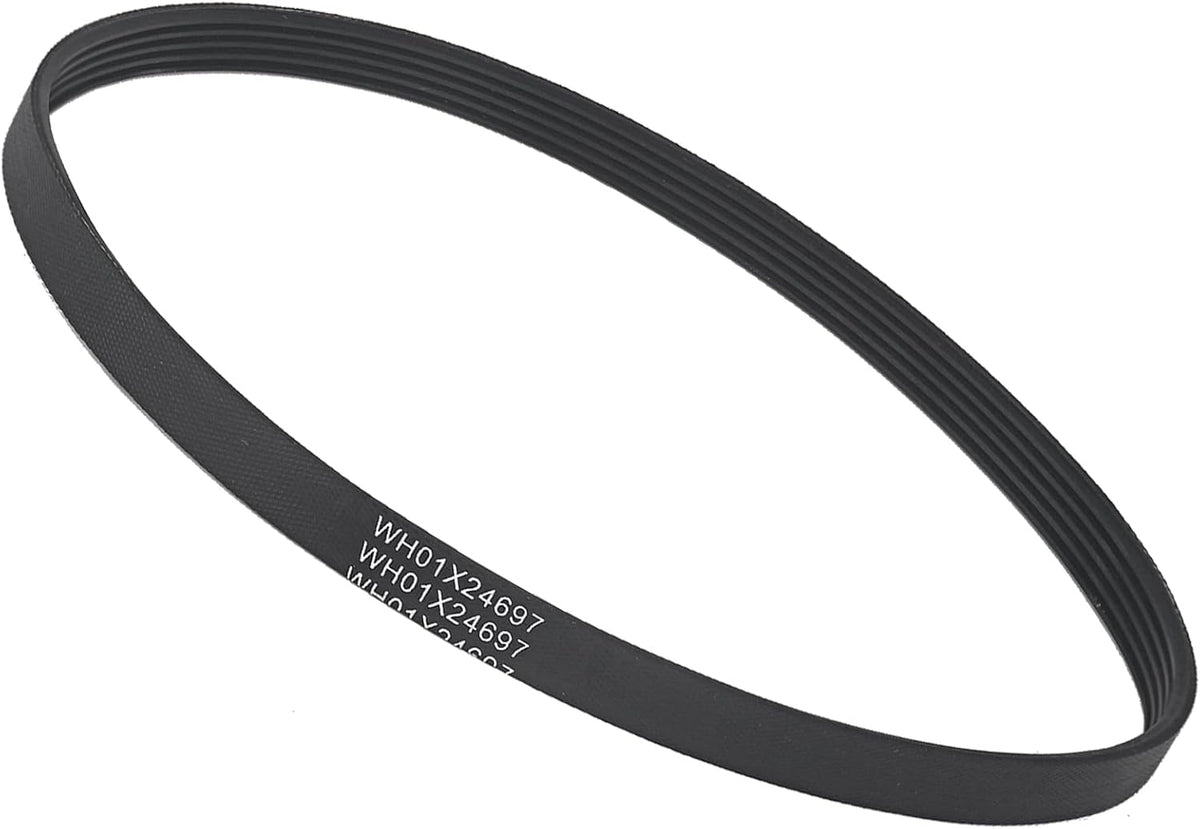 WH01X24697 Washer Drive Belt Compatible with GE, Hotpoint Clothes Washing Machine, Replace Parts AP6037512, 4585709, PS11767488, WH01X24697