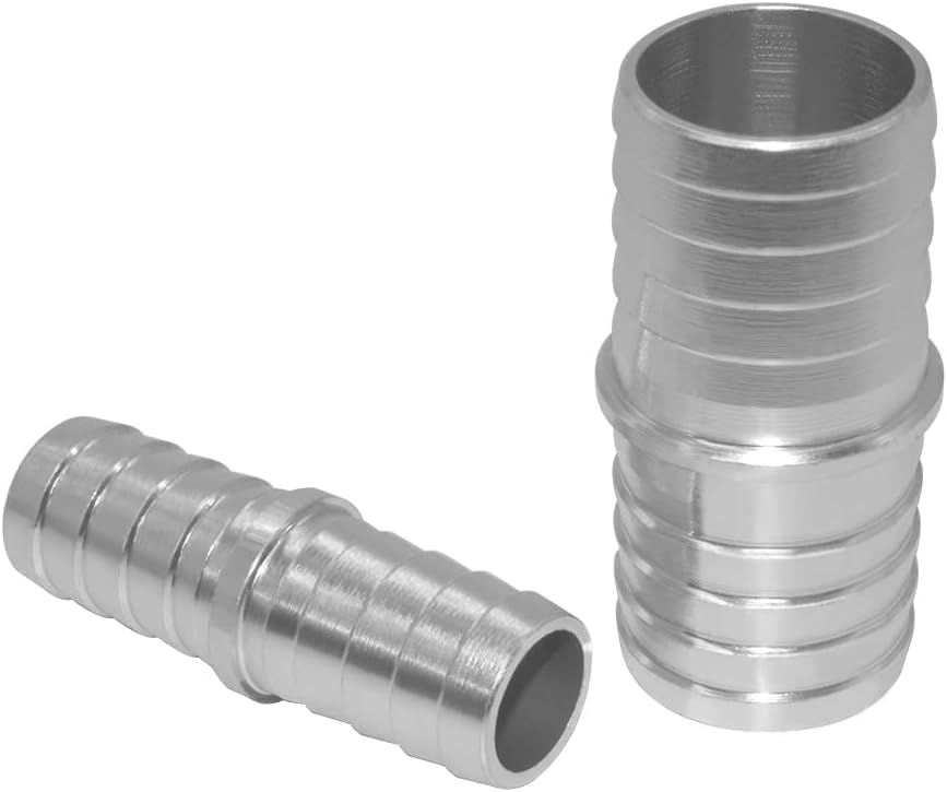 5/8" Aluminum Hose Barb Splice Coupler Repair Fitting (1 Pcs)