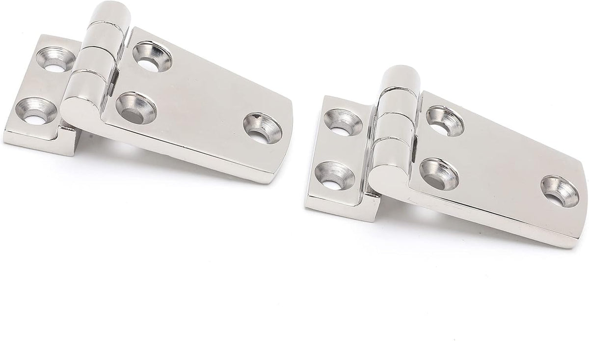 RiToEasysports Stainless Steel Boat Hinges 2-Pack, Corrosion Resistant